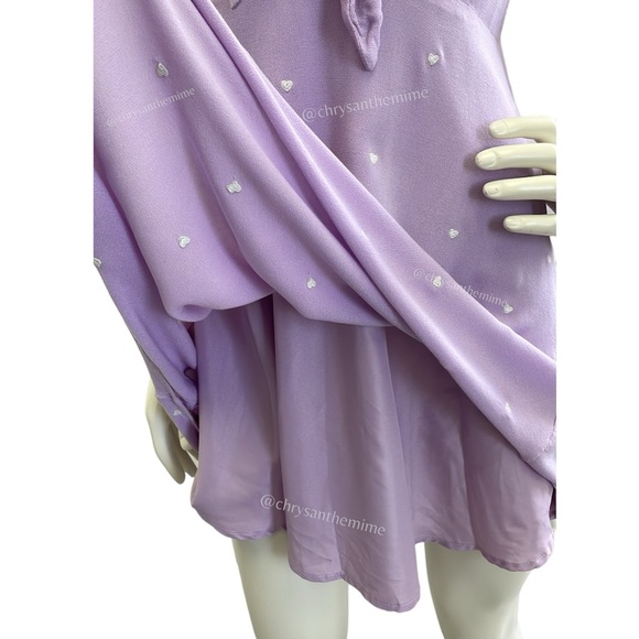 NWT • Lilac Front Tie Dress - Picture 10 of 14
